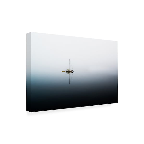 Vladimir Kostk 'Nautical Tranquility I' Canvas Art,22x32